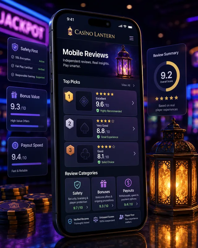 Casino app on a phone showing a jackpot win